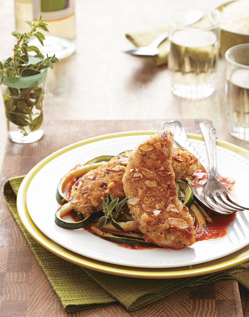 Almond-Crusted Chicken Recipe