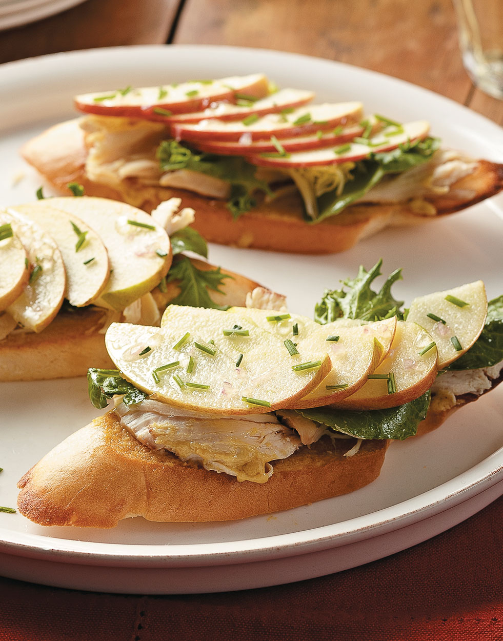 Apple Chicken Crostini Recipe