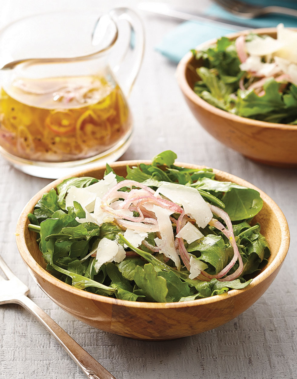 Arugula Salad with shallot vinaigrette Recipe