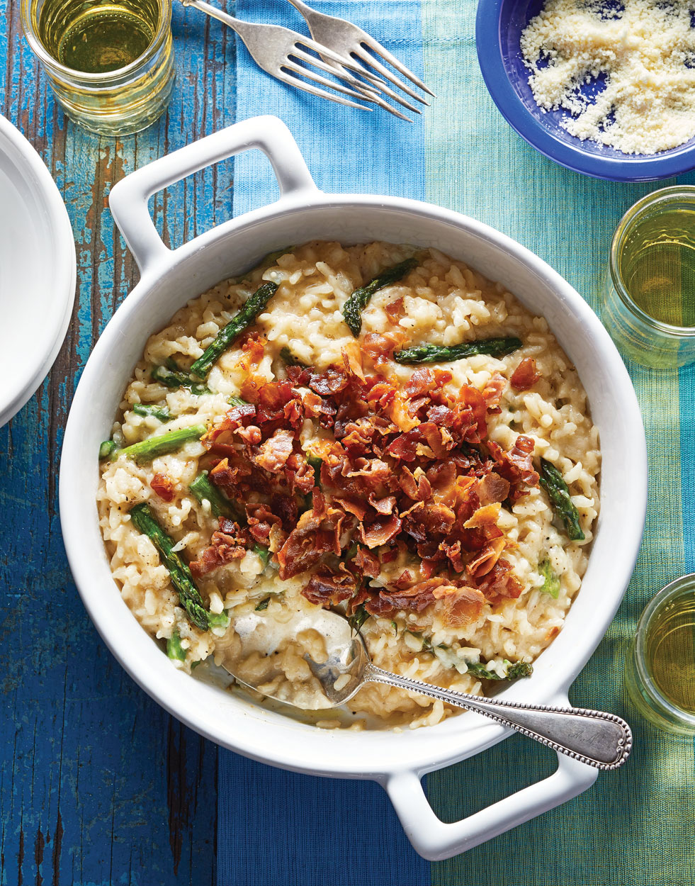 Asparagus & Prosciutto Risotto Recipe