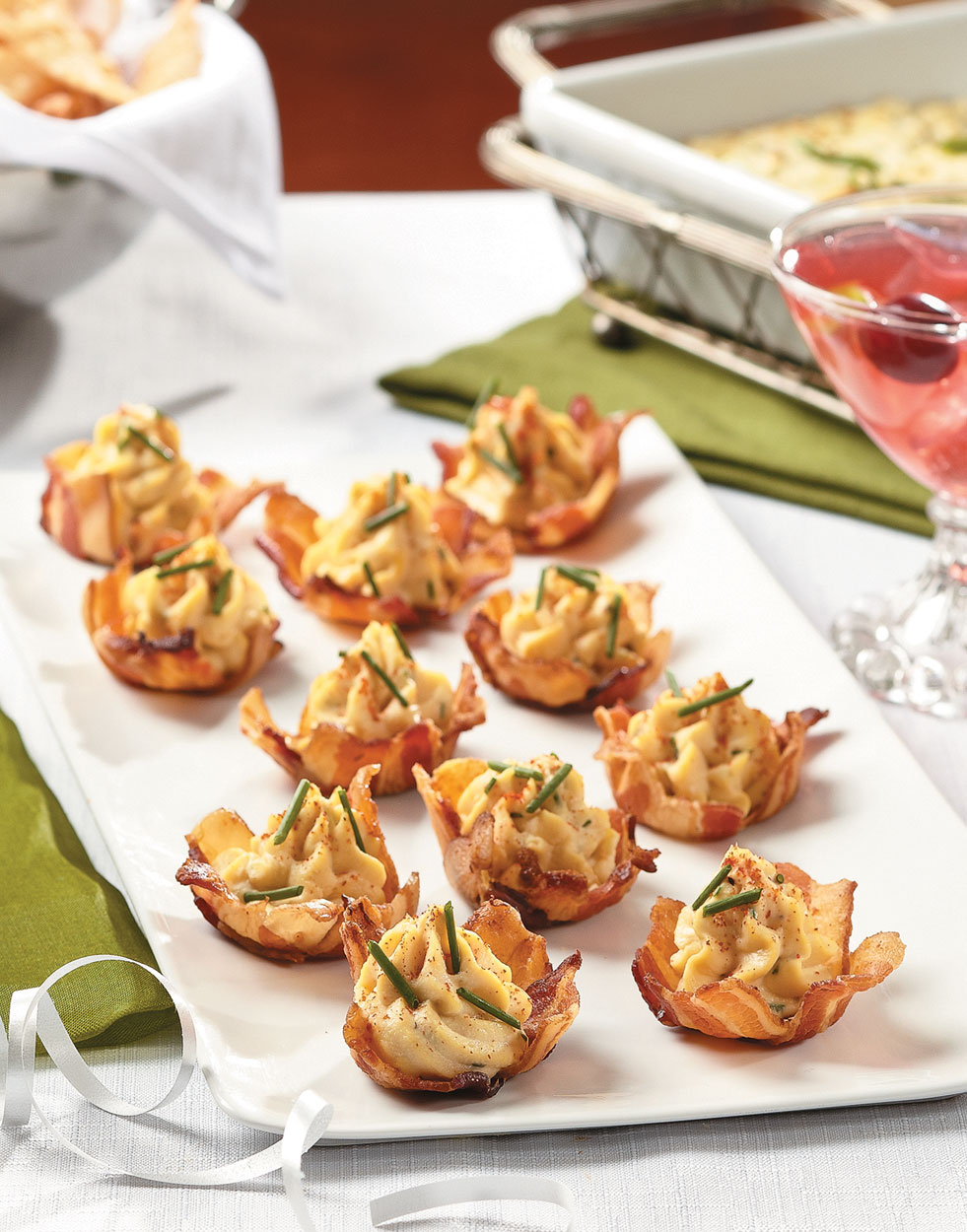 Bacon & Deviled Egg Cups Recipe