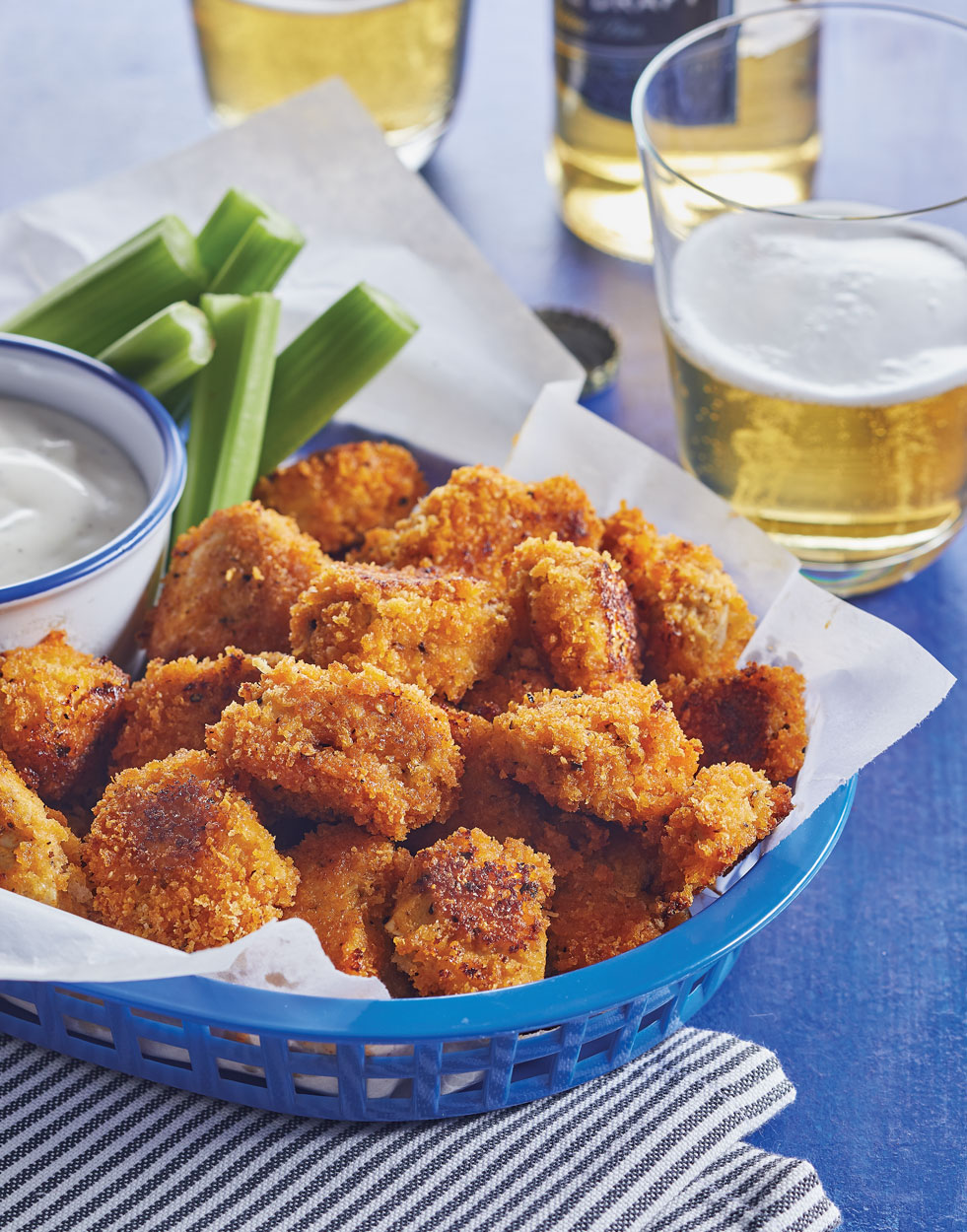 Baked Buffalo Chicken Nuggets Recipe