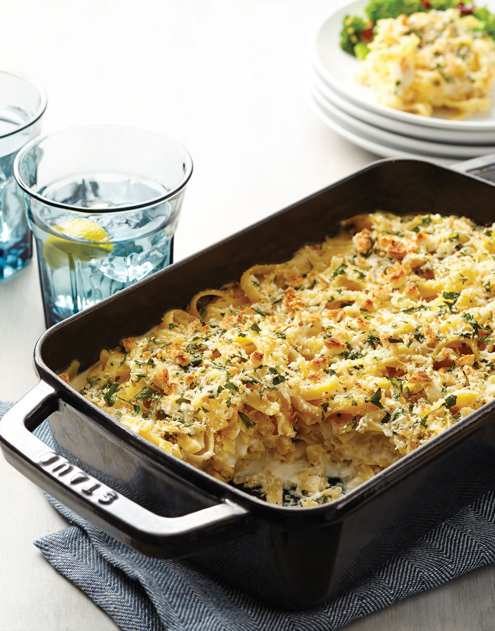 Baked Fettuccine Alfredo Recipe