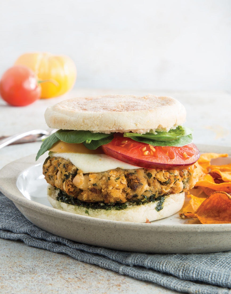 Bean Lettuce Tomato (BLT) Burgers Recipe