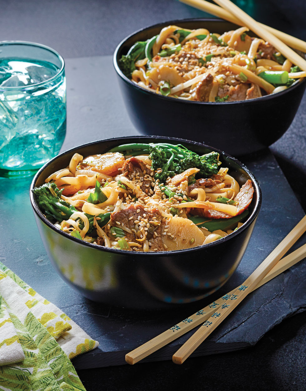 Beef Chow Fun with Broccolini Recipe