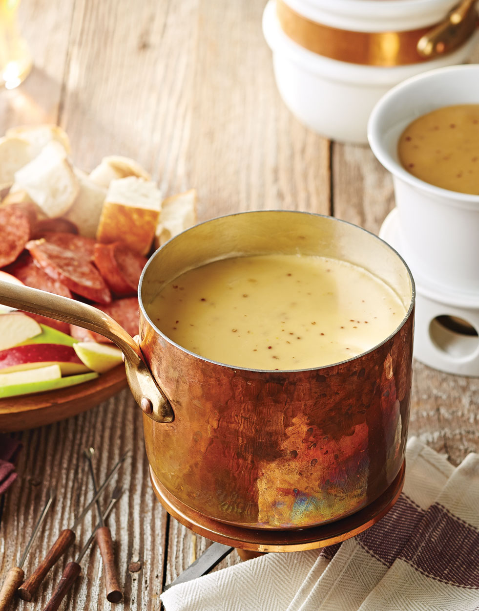 Belgian Beer-Cheese Fondue Recipe