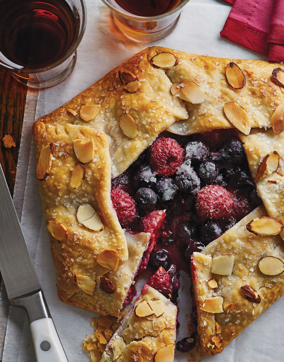 Berry Almond Crostata Recipe