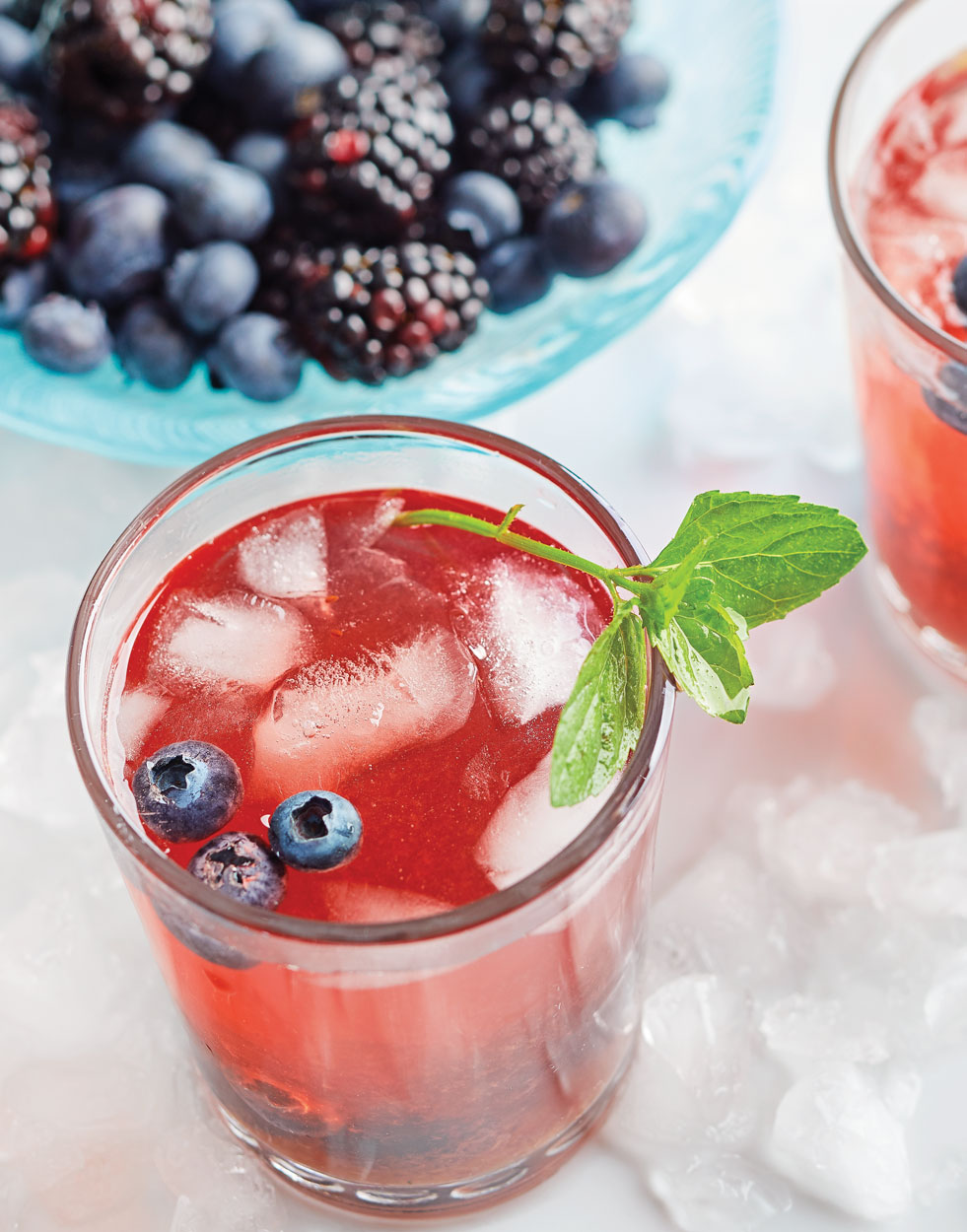 Black Cherry Smash with Budweiser Black Cherry Hard Seltzer Recipe