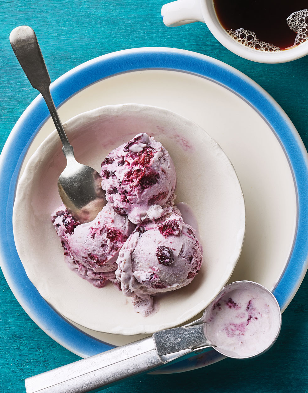 Blueberry Cheesecake Ice Cream Recipe