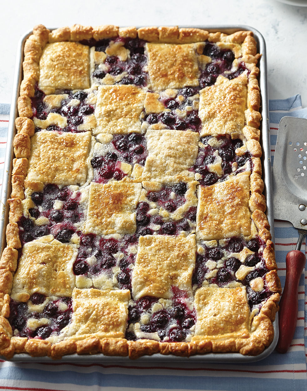 Blueberry-Coconut Cream Slab Pie Recipe