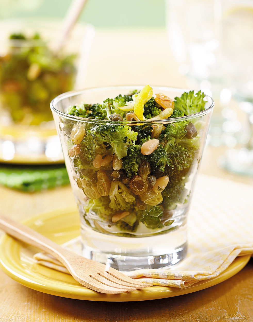 Broccoli Salad with Golden Raisins Recipe