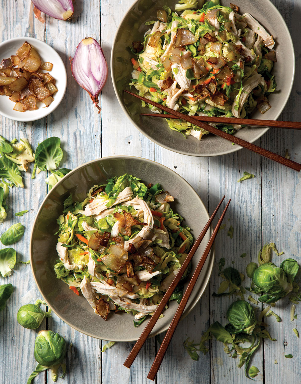 Brussels Sprouts and Chicken Salad Recipe