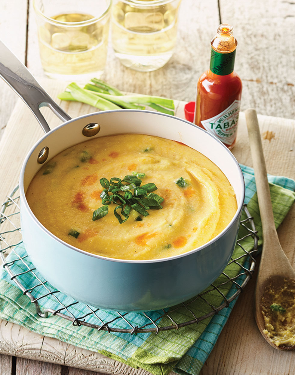 Cheddar Polenta Recipe