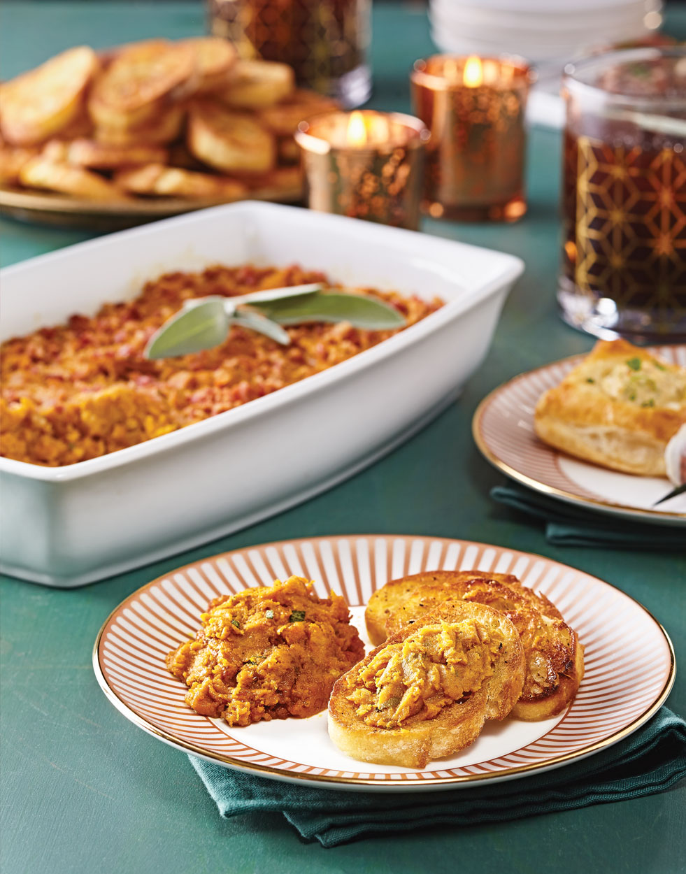Cheesy Baked Pumpkin Dip Recipe