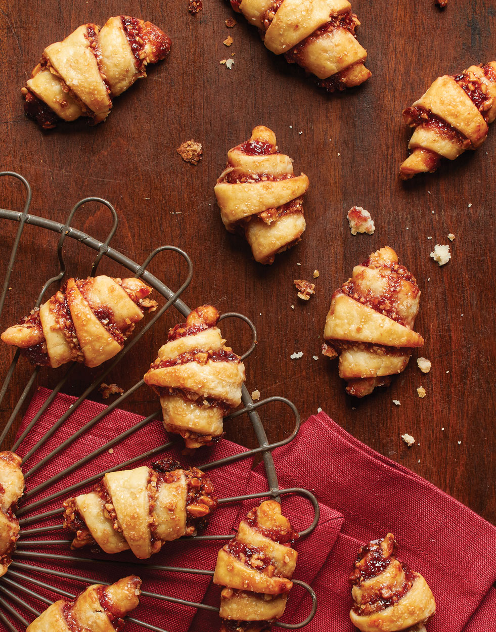 Cherry-Almond Rugelach Recipe