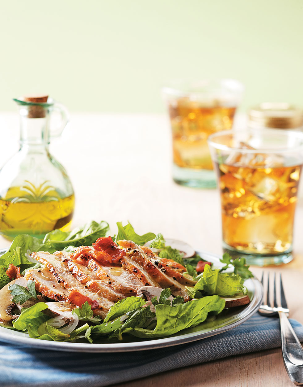 Chicken au Poivre Salad Recipe