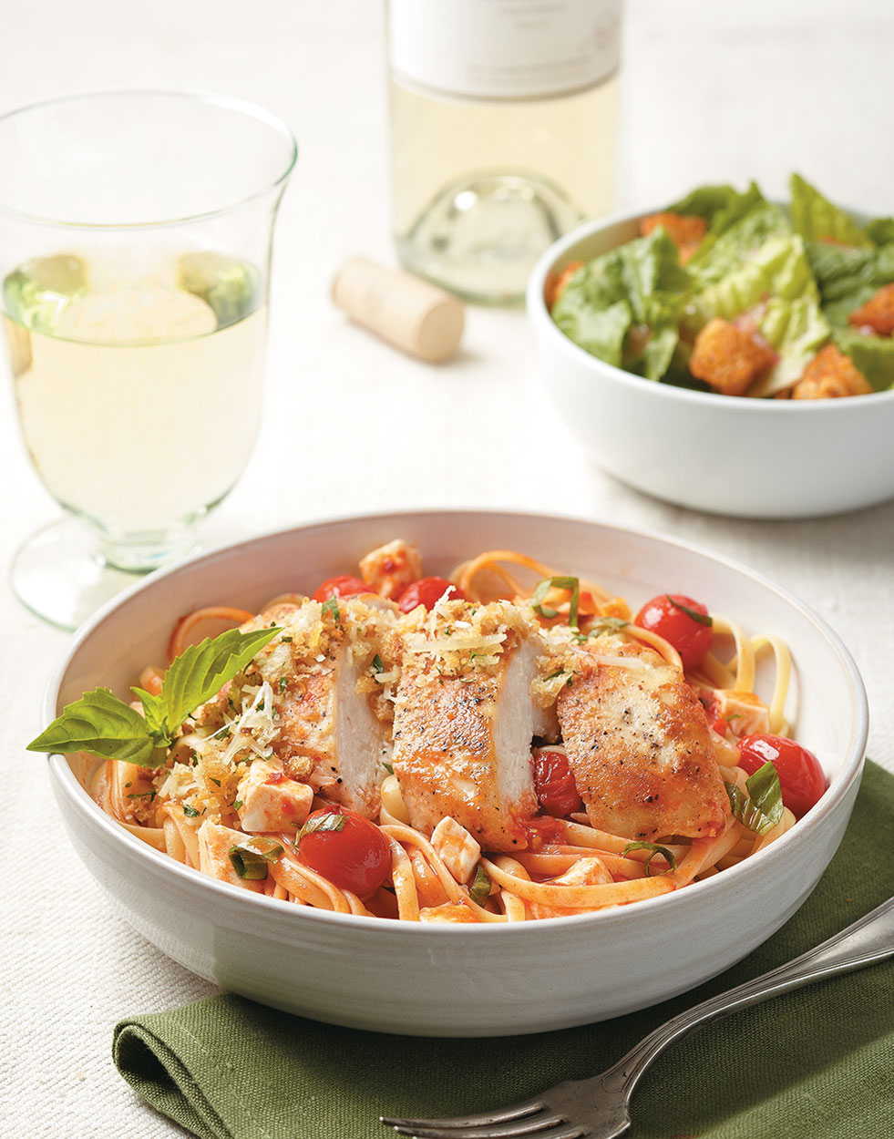 Chicken Margherita Pasta Recipe