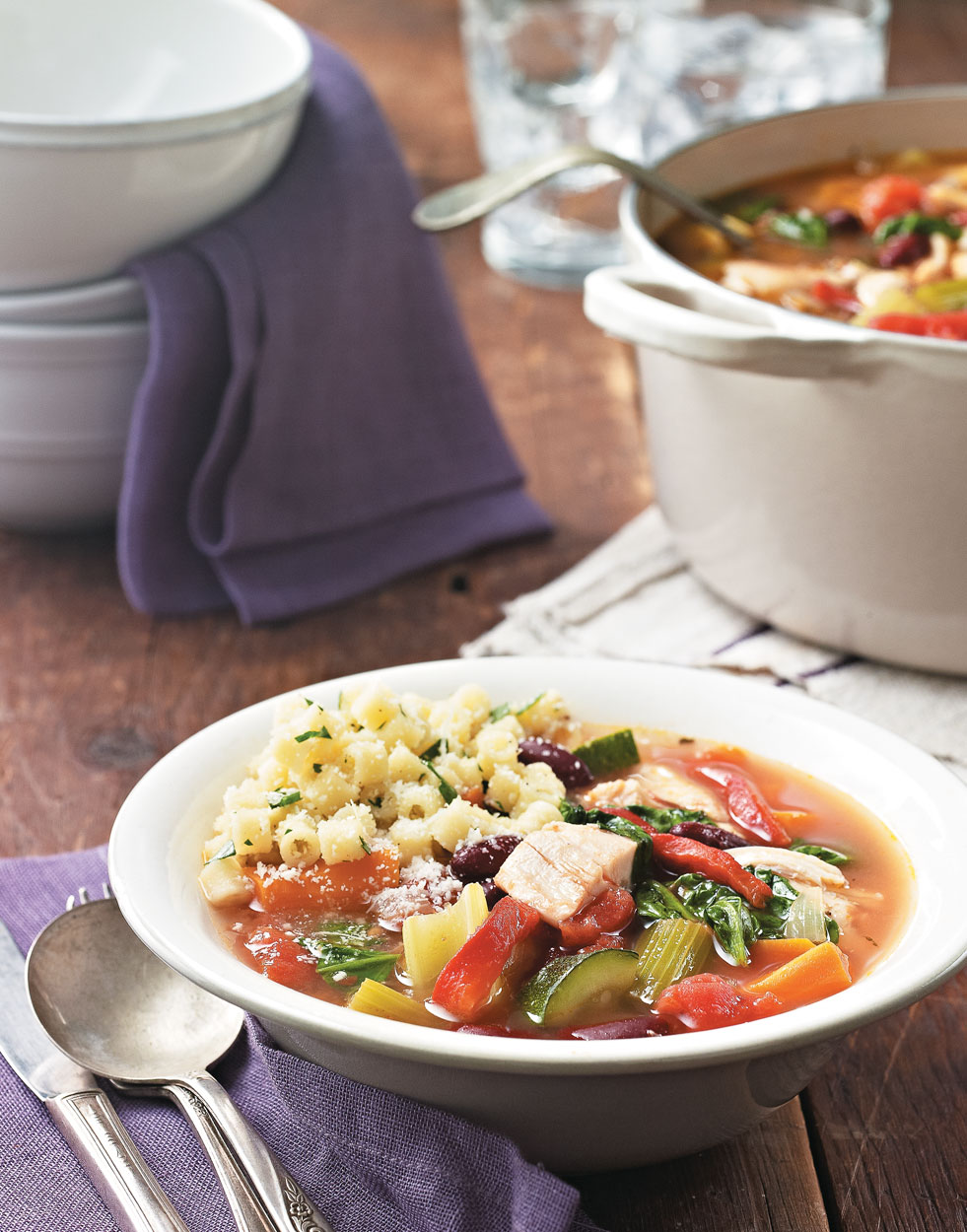 Chicken & Vegetable Soup Recipe