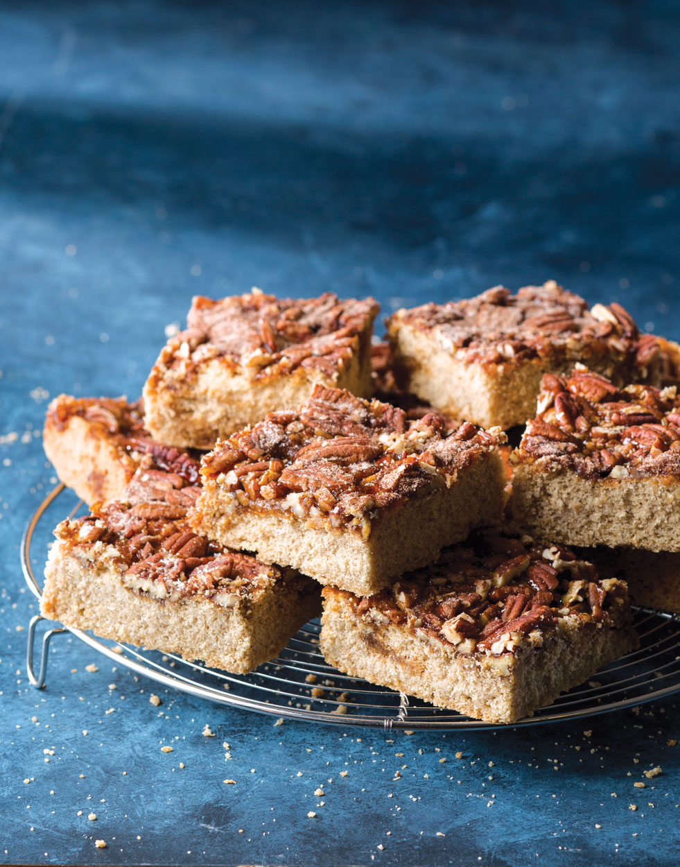 Cinnamon-Pecan Bars Recipe