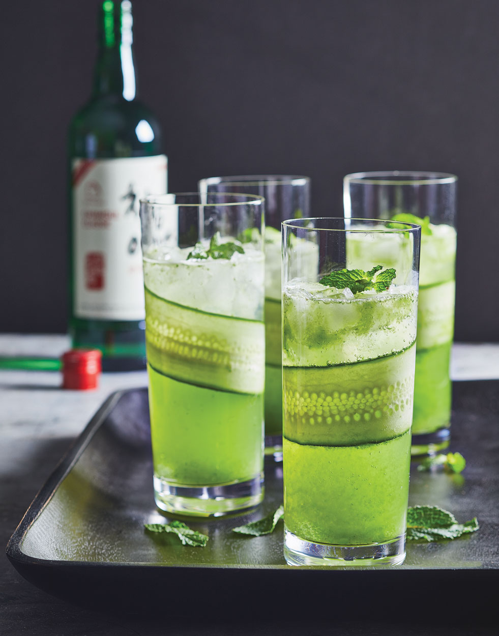 Cucumber-Soju Coolers Recipe