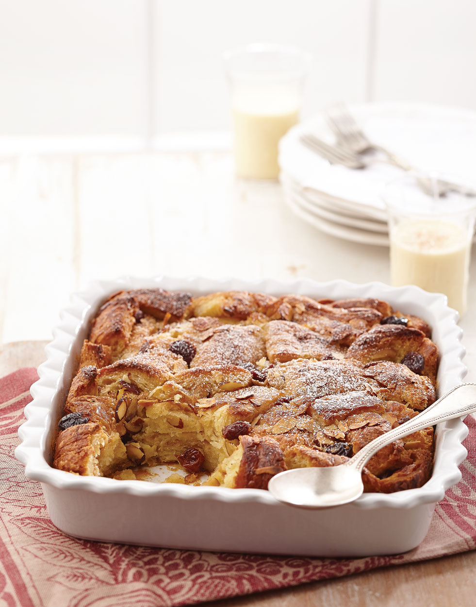 Eggnog Bread Pudding Recipe