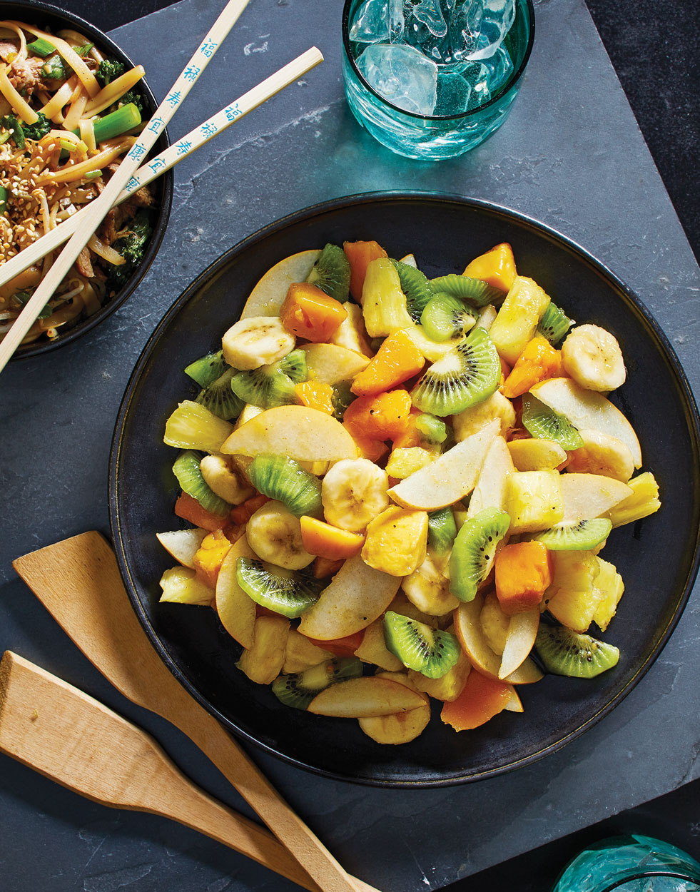 Five-Fruits Salad with Chinese Five Spice Vinaigrette Recipe