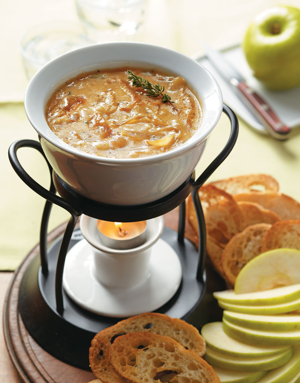 French Onion Fondue Recipe