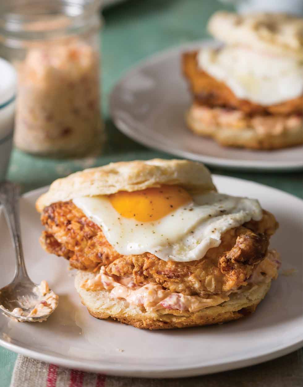 Fried Chicken Biscuit Sandwiches Recipe