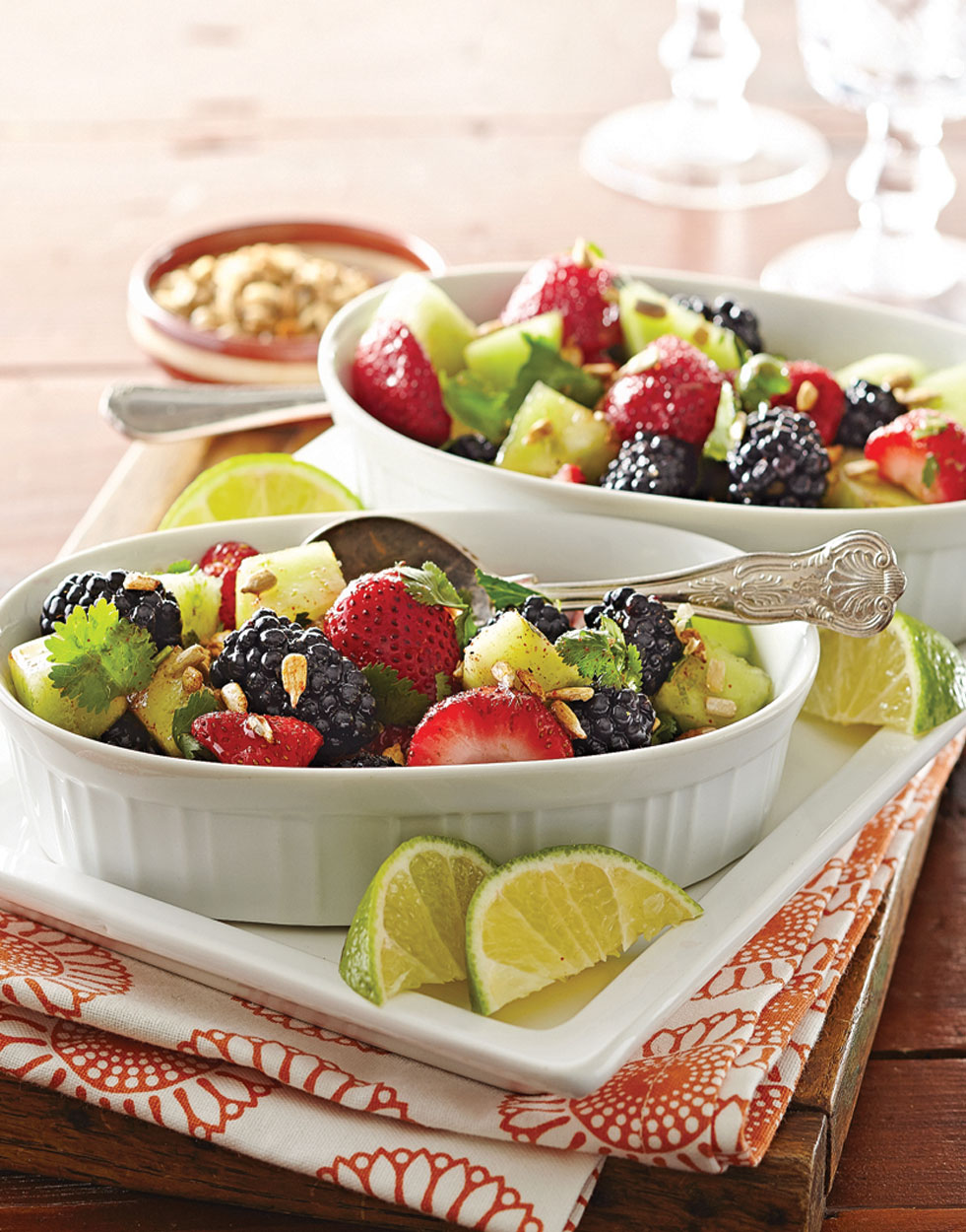 Melon & Berry Fruit Salad Recipe
