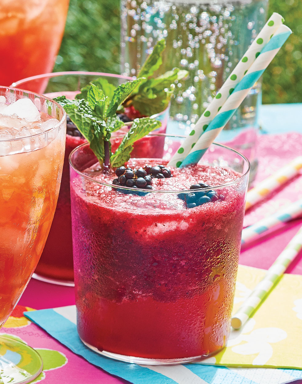 Gin Bramble with Fresh Mint Recipe