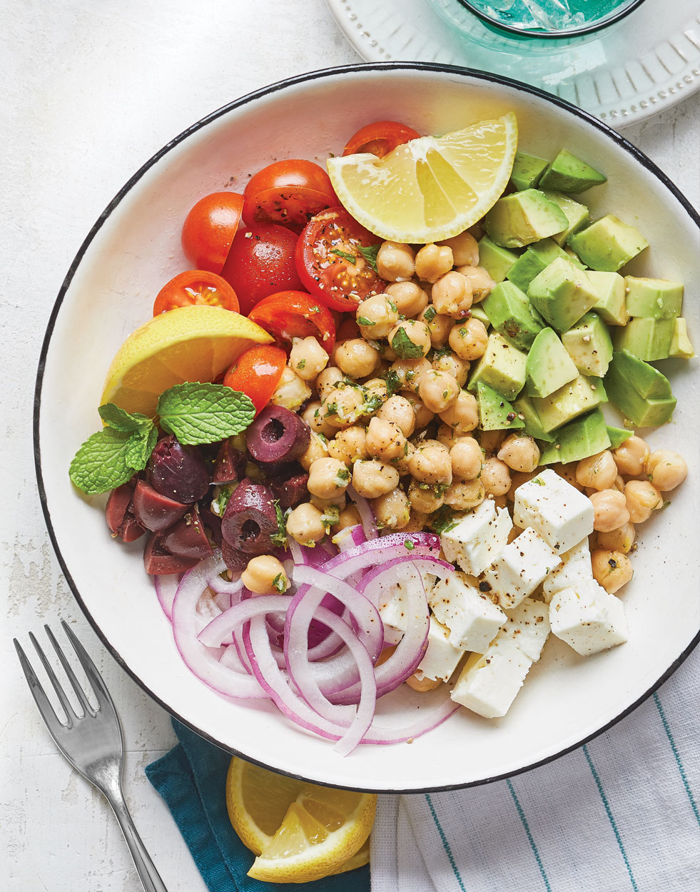 Greek Chickpea Bowl Recipe