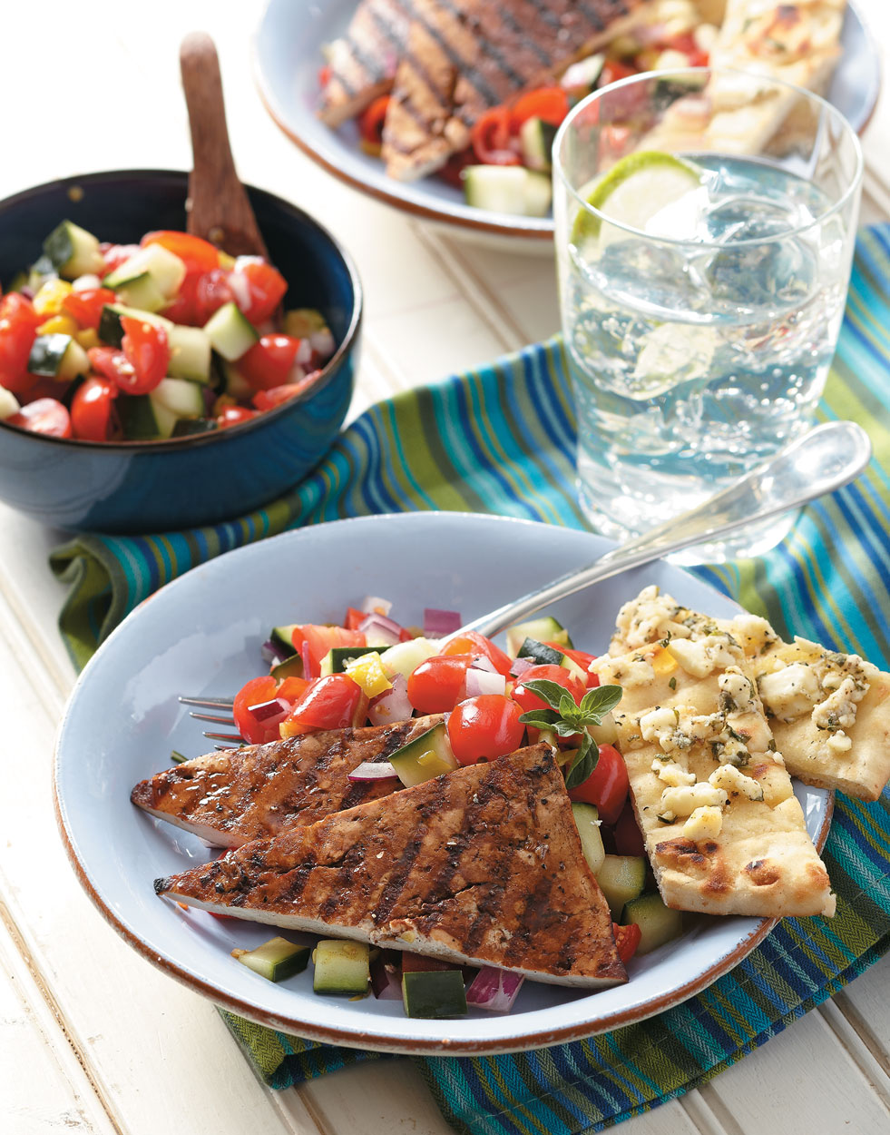 Greek Tofu Steaks Recipe