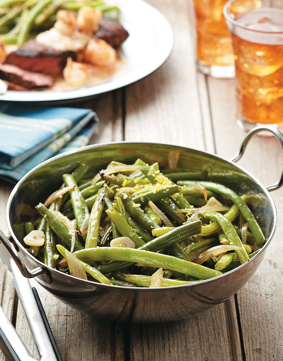 Grilled Green Beans Recipe