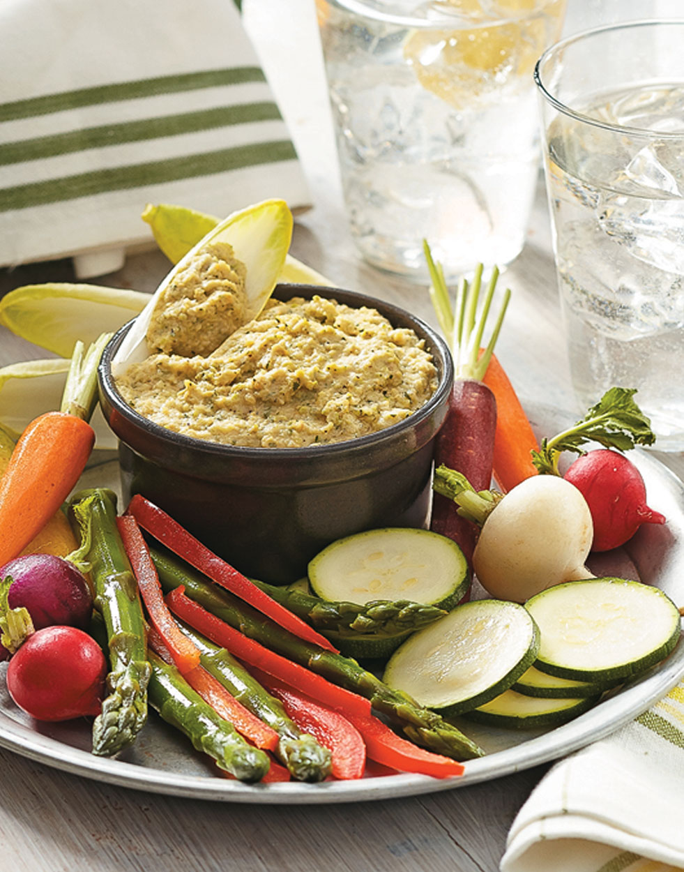 Grilled Zucchini Hummus Recipe