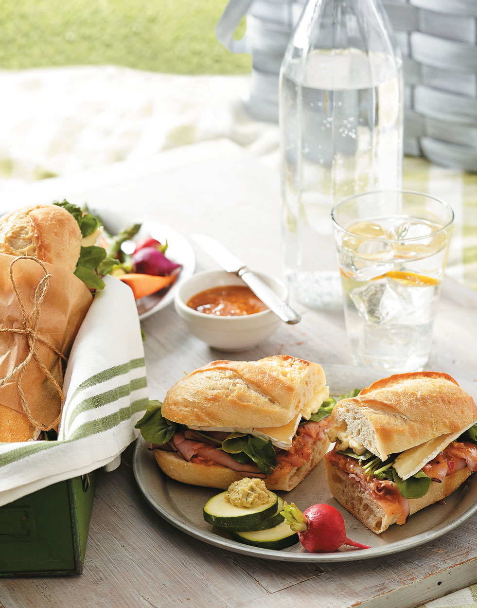 Ham & Brie Sandwich Recipe