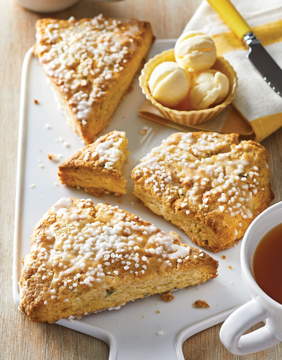 Lemon Scones with thyme Recipe