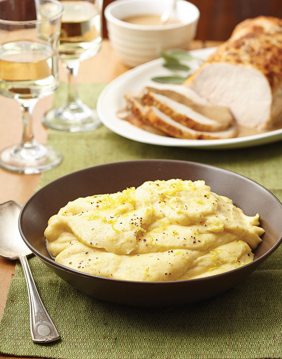 Lemony Polenta Recipe