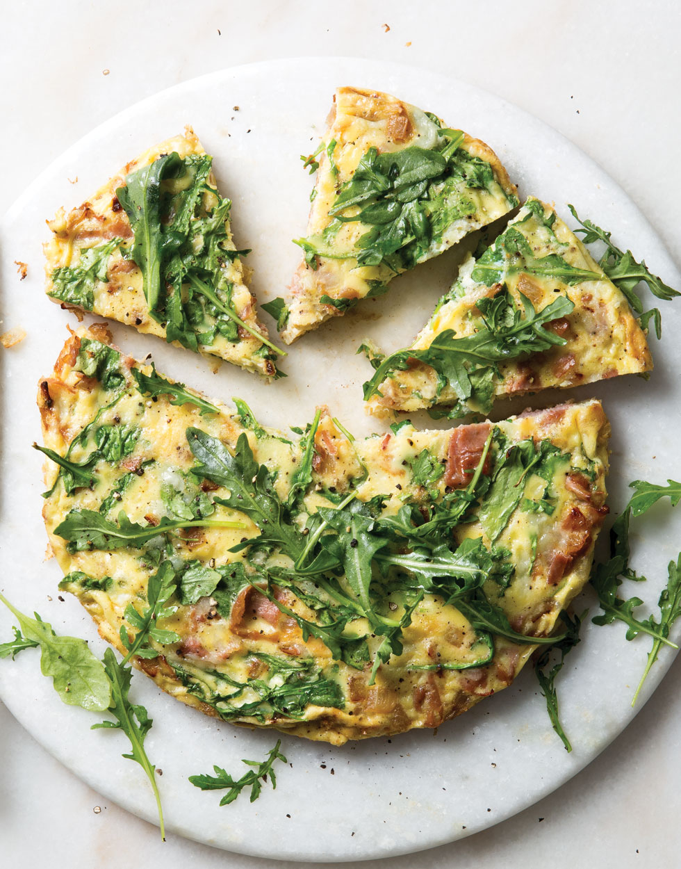 Manchego-Jamón Frittata Recipe