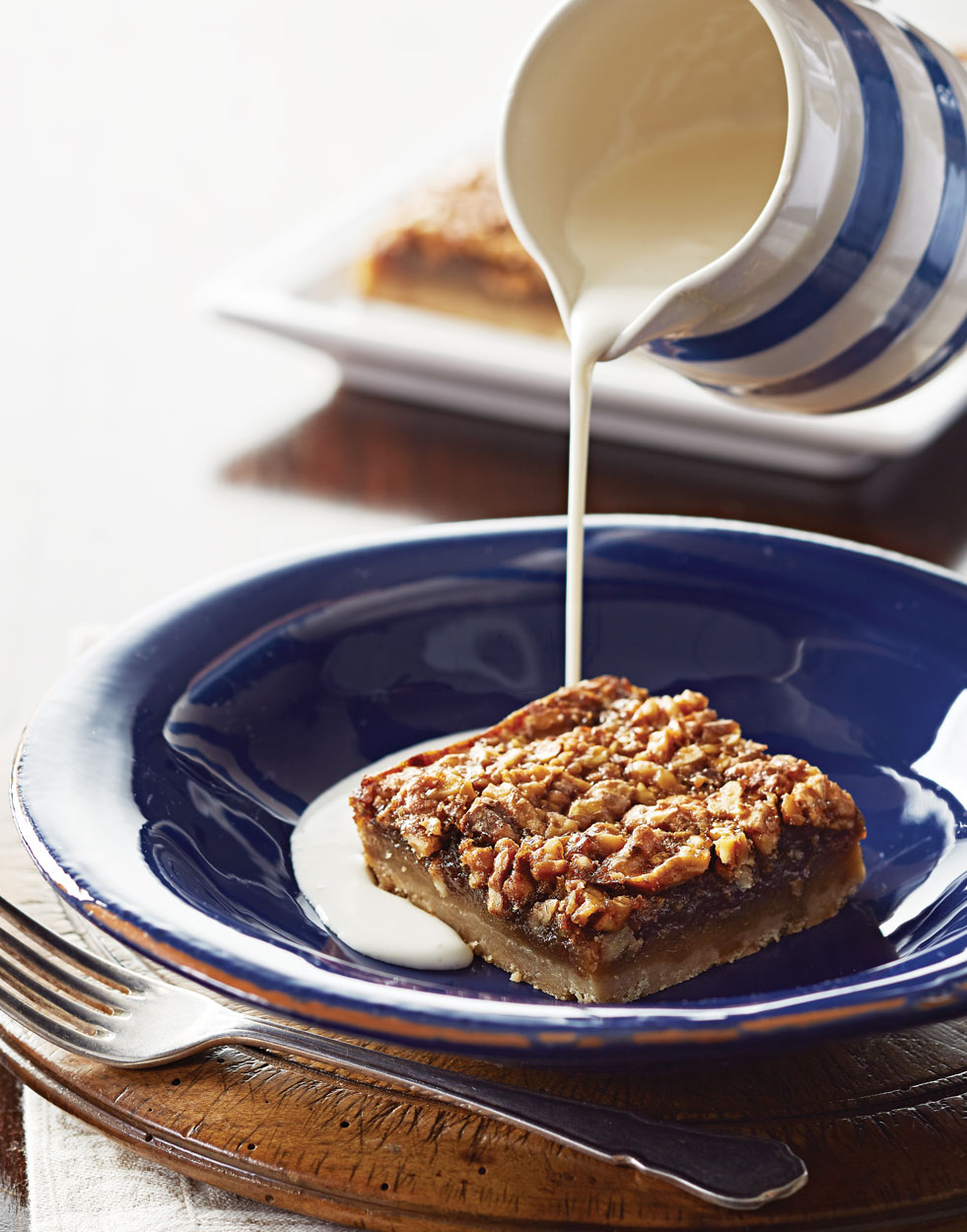 Maple-Walnut Bars with shortbread crust Recipe