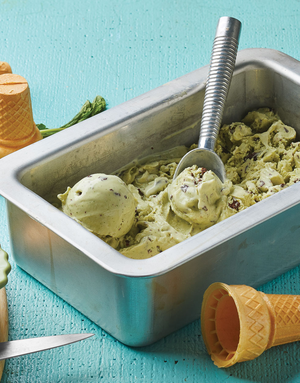 Mint Chocolate Chip Ice Cream Recipe