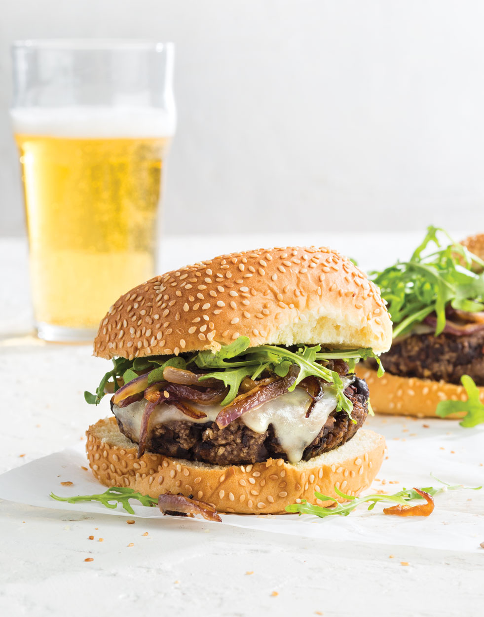 Mushroom Swiss Burgers Recipe