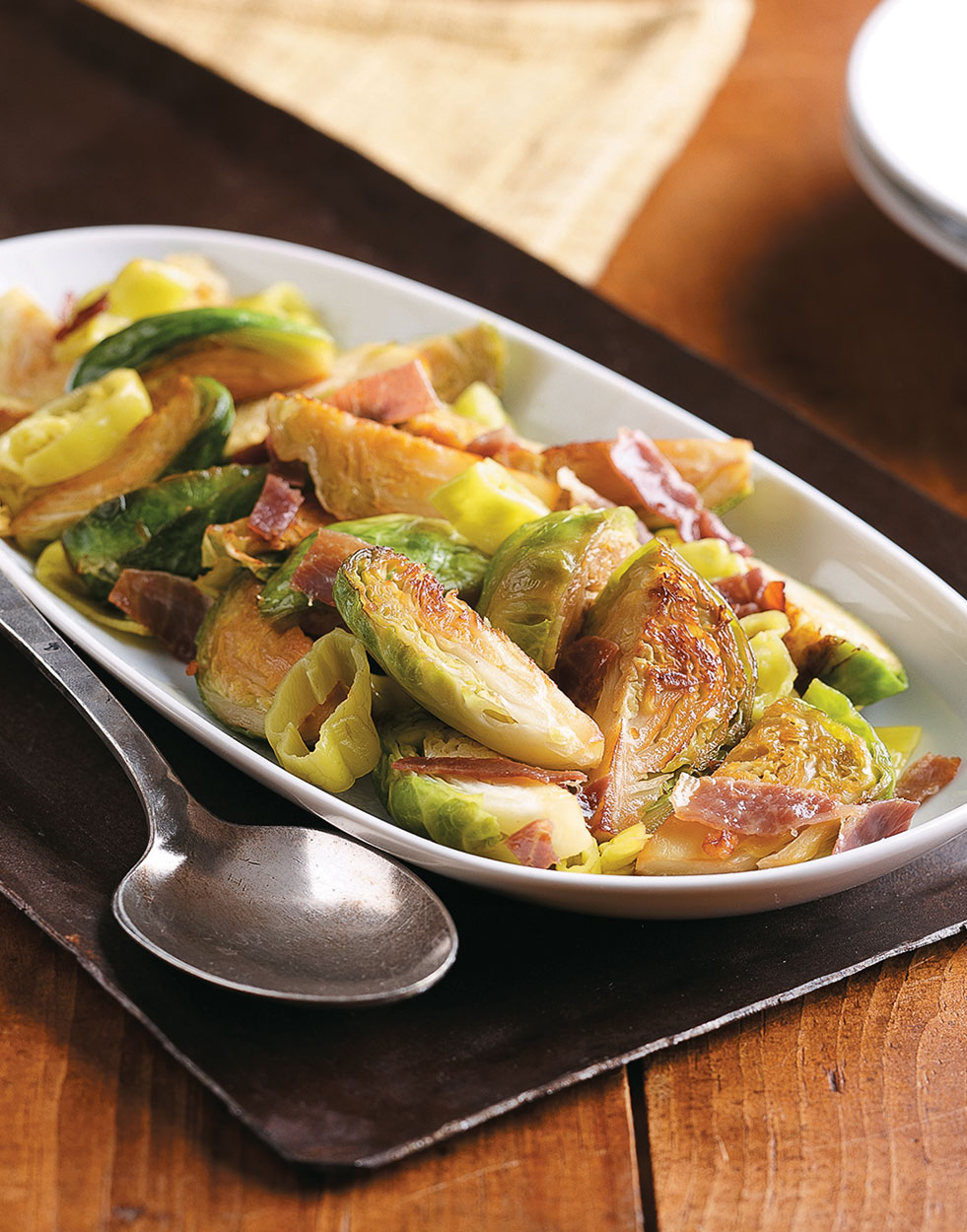 Pan-Roasted Brussels Sprouts Recipe