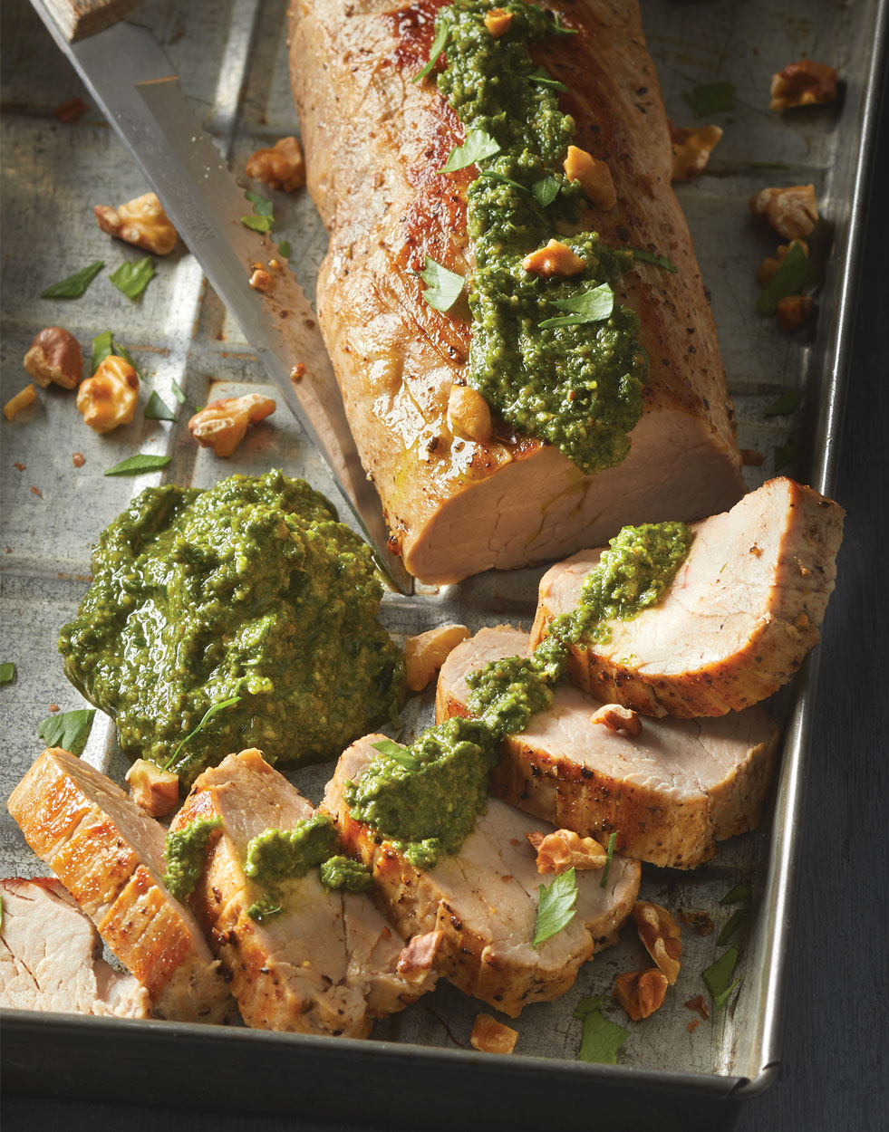 Parsley-Walnut Pesto Recipe