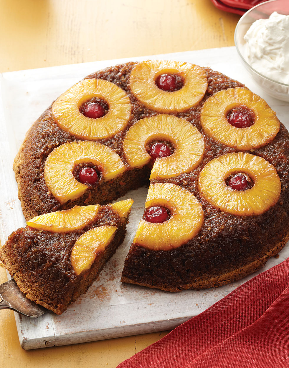 Pineapple Upside-Down Carrot Cake Recipe