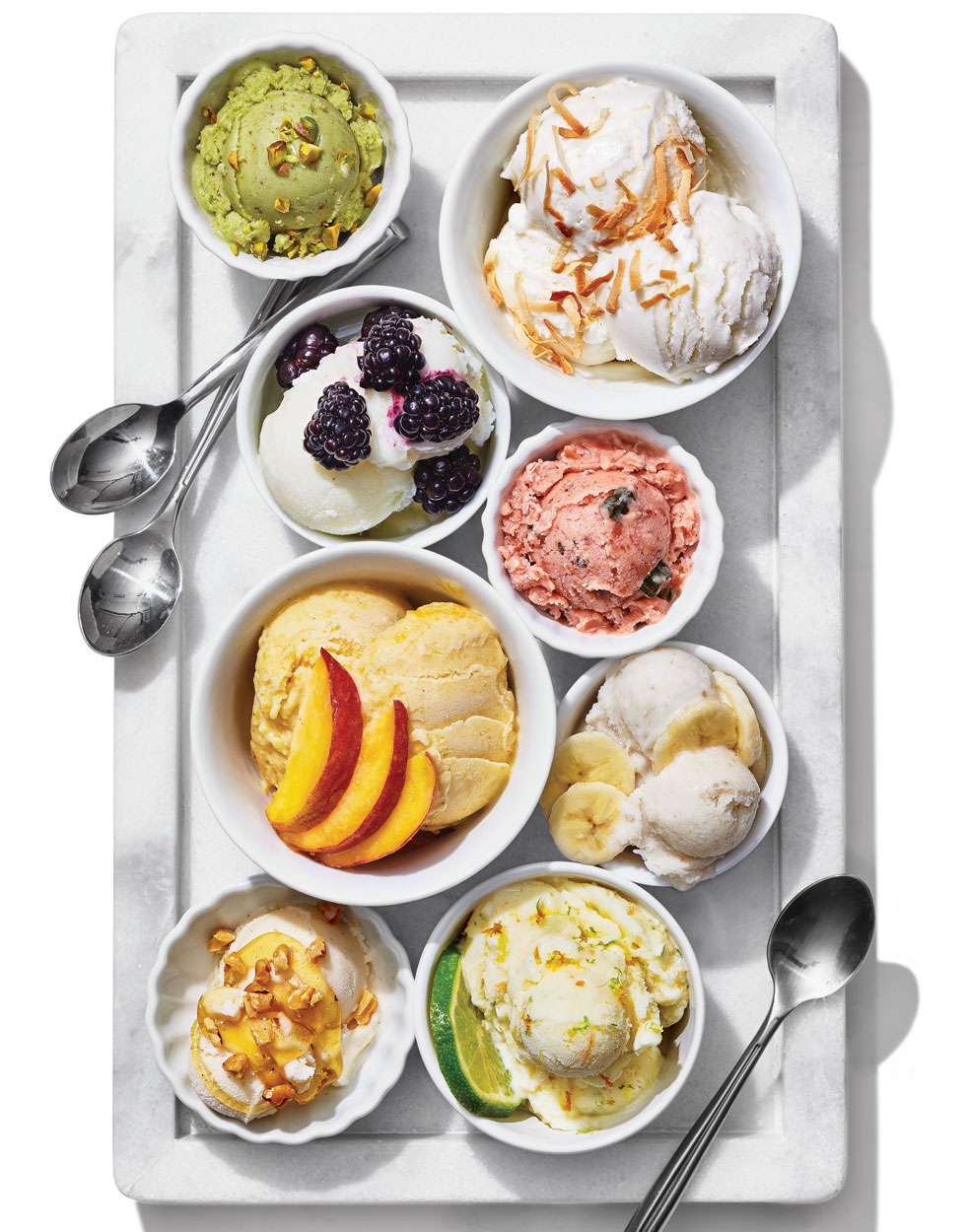 Plain Frozen Yogurt with Flavor Variations Recipe