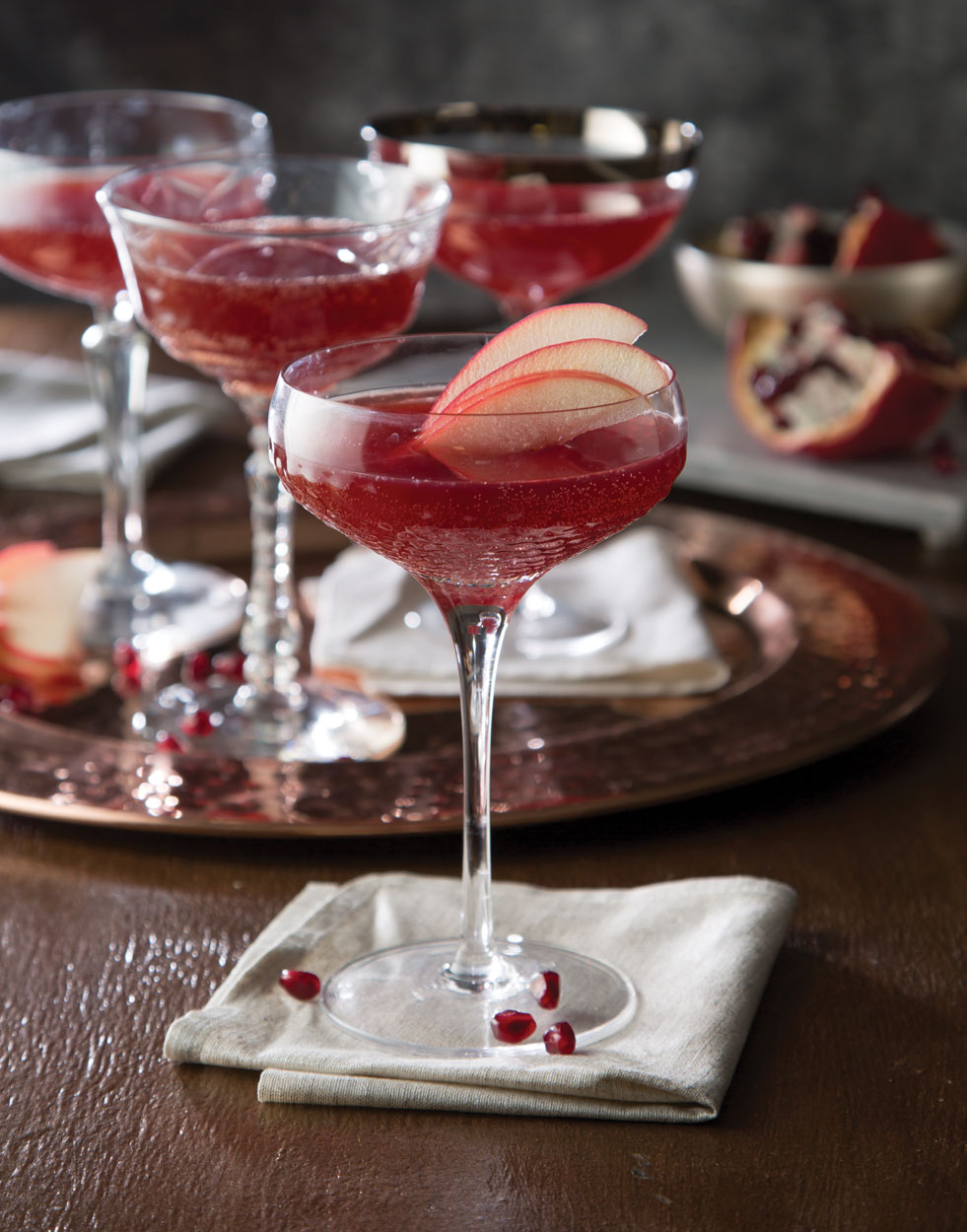 Pomegrante Apple Spritzer Recipe