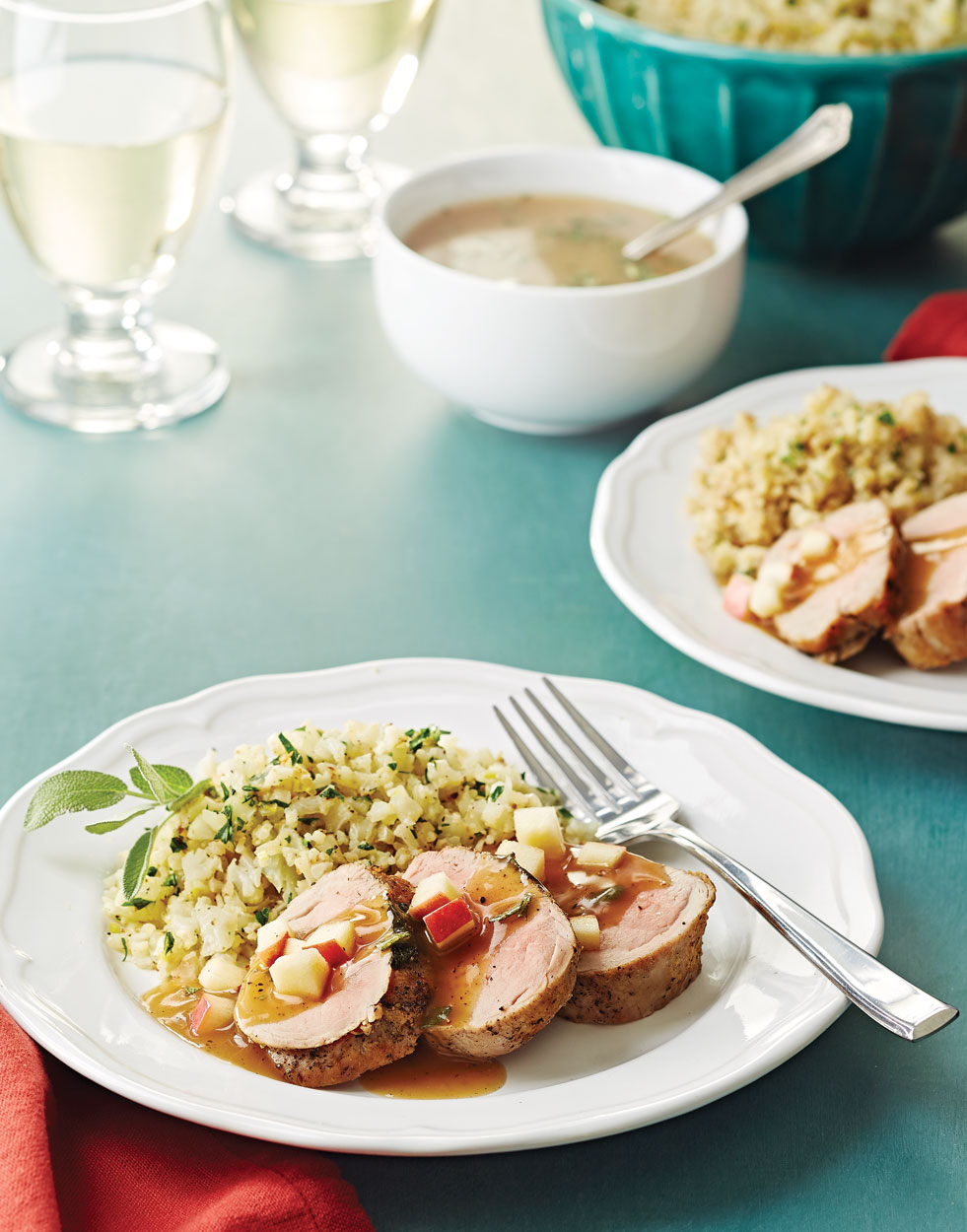 Pork Tenderloin with apple cider sauce Recipe