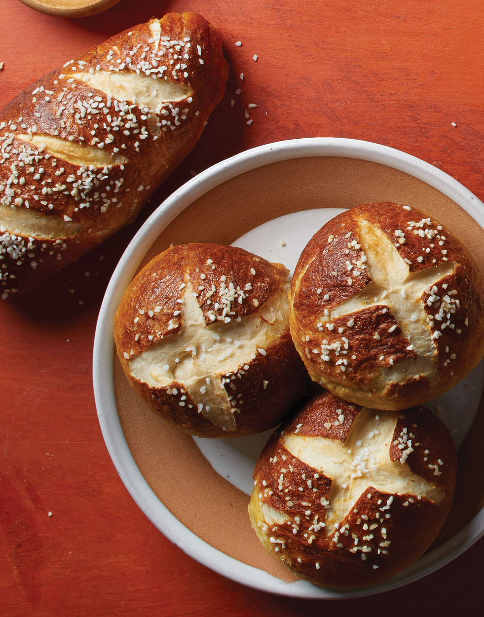 Pretzel Buns (or Rolls) Recipe