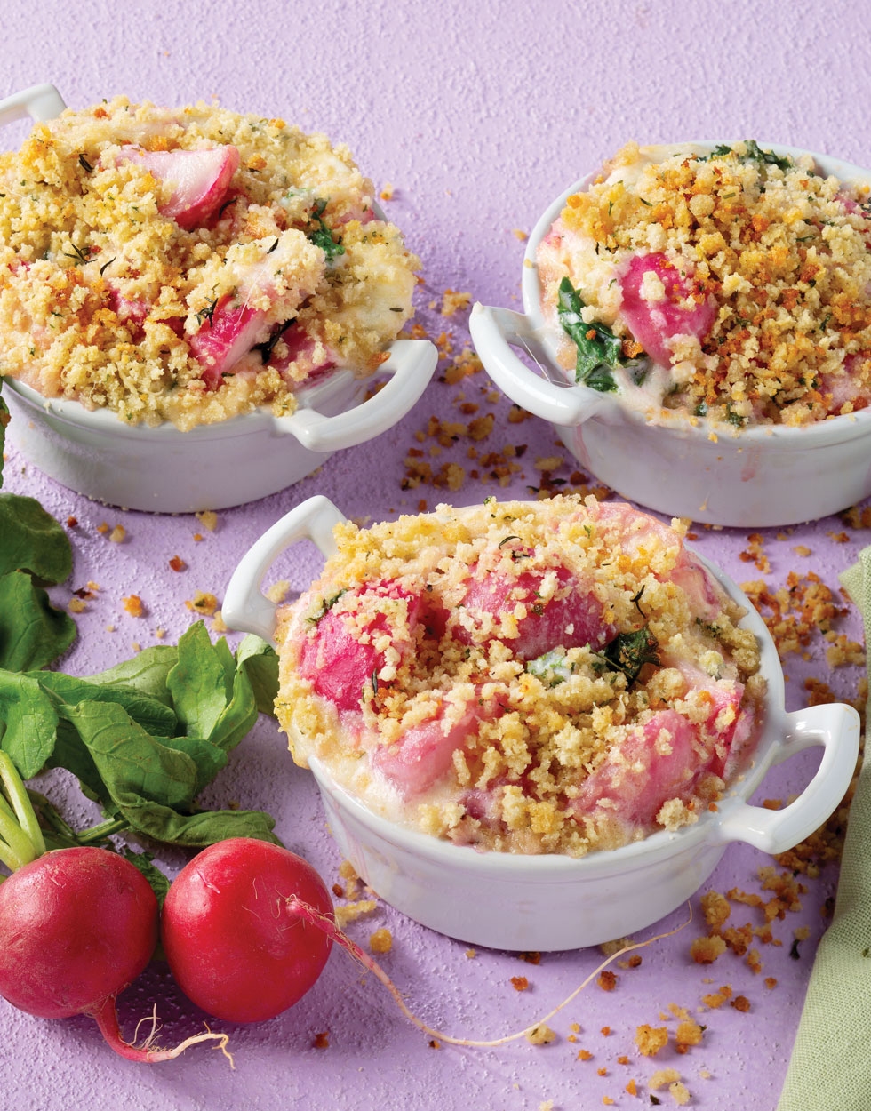 Radish Gratins Recipe