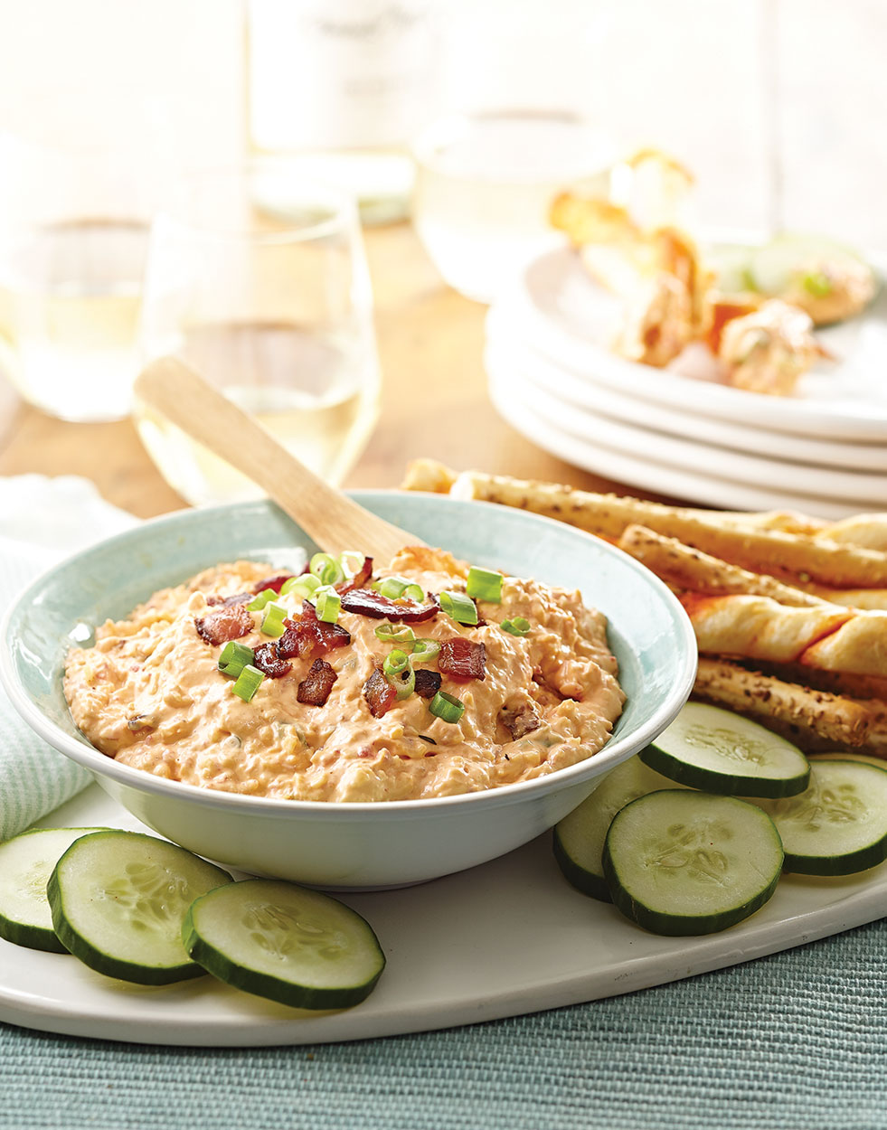 Red Pepper-Cheddar Dip Recipe